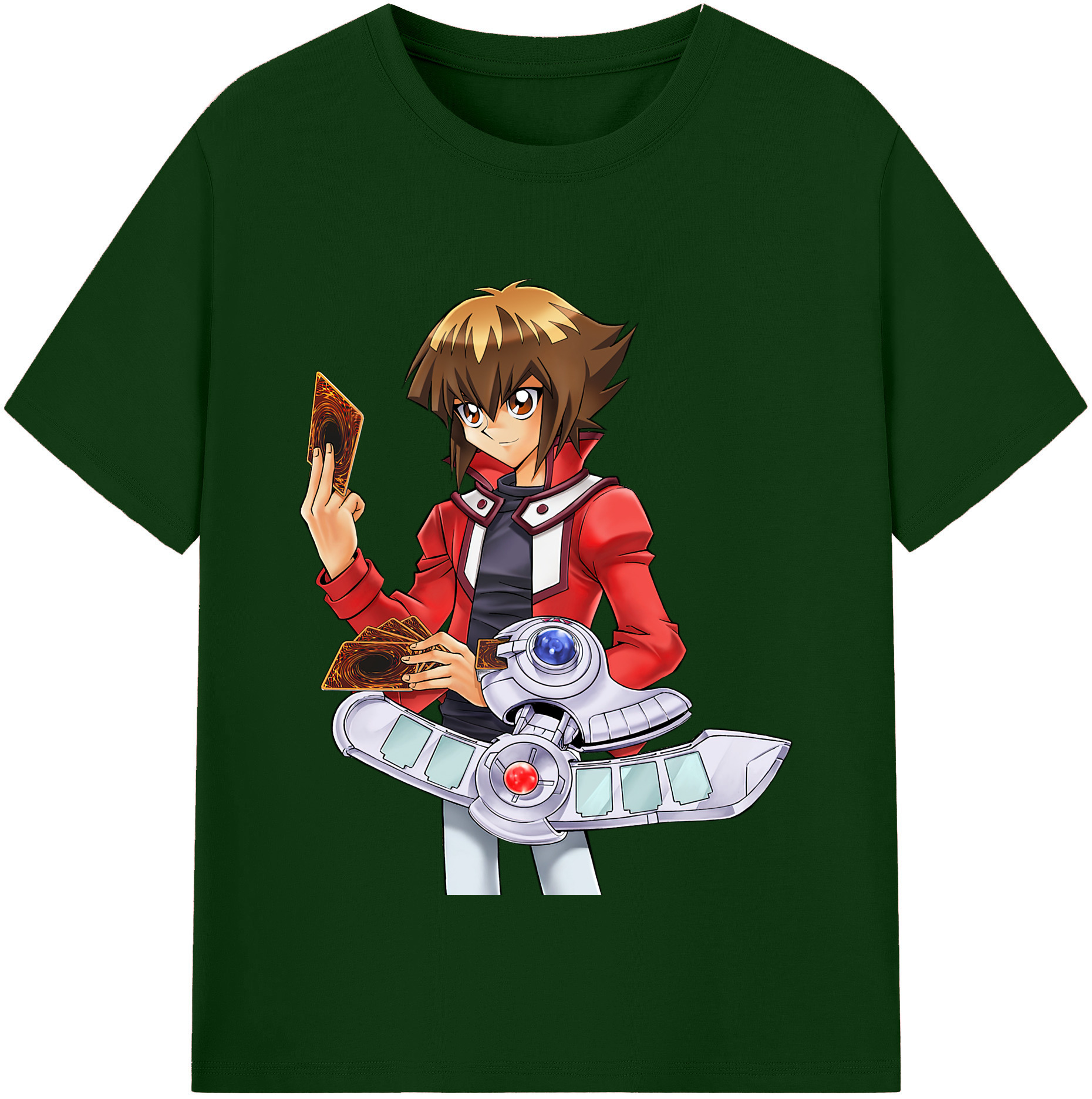 （画像用） 遊☆戯☆王 Yu-Gi-Oh! 綿100％半袖Tシャツ（フロントプリント）